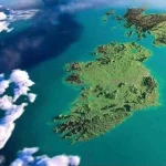 Cloudless view of Ireland from the Space Station
