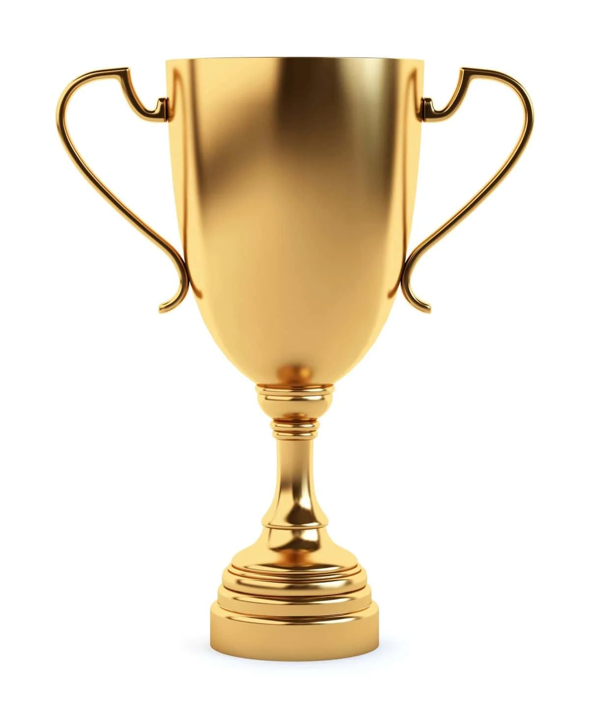 Image of a plain golden cup